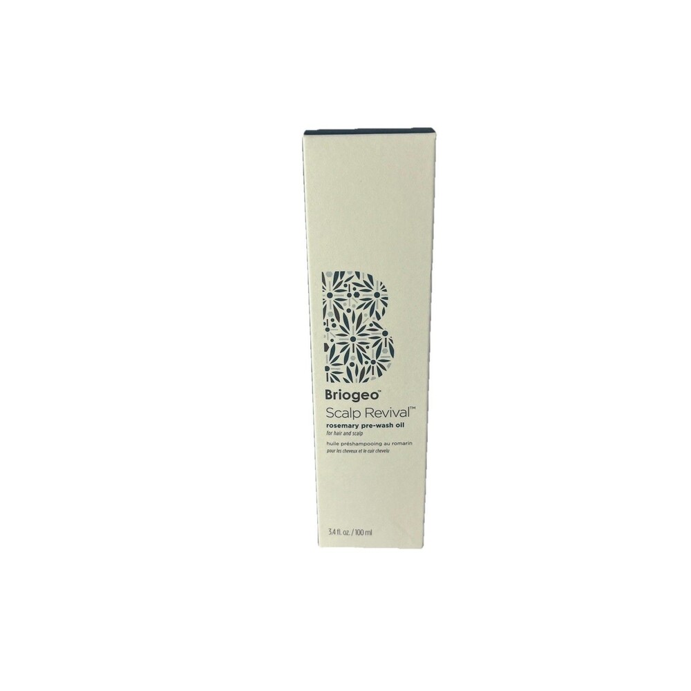 Lot Of 2🌟 Briogeo Scalp Revival™ Rosemary Pre-Wash Oil – 3.4 fl oz‎ / 100 mL